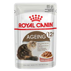 Консервированный влажный корм для пожилых кошек старше 12 лет Royal Canin Ageing 12+ в соусе
