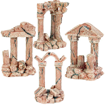 Грот для аквариума Trixie Римские колонны 7 см, пластик