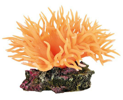 Грот для аквариума Trixie Анемон 11 см, оранжевый