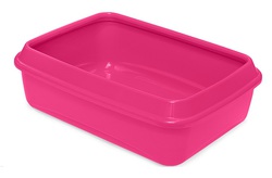 Лоток для кошек  Sum Plast, прямоугольный, со сьемной крышкой, 44 х 33 х 14 см