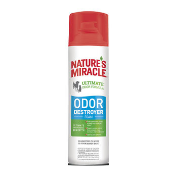 Уничтожитель запахов для собак и кошек пена Nature’s Miracle Odor Destroyer Foam, фл. 518мл, 8 in 1