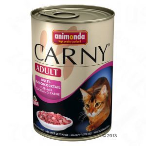 Консервированный корм для взрослых кошек Animonda Cat Carny Adult коктейль из разных сортов мяса 400 г