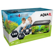 Аквариум  Aquael AQUA4  START 60 / 45л фигурный, 60х30х30см.