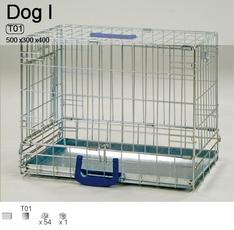Клетка для собак Inter Zoo DOG I T01 разборная, 50х30х40