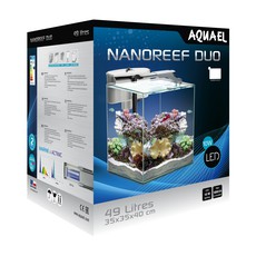Аквариум Aquael   NANO REEF  DUO  LED  49л Белый, 35х35х40 