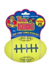 Игрушка для собак Kong Air мяч для регби, средний, 14 см