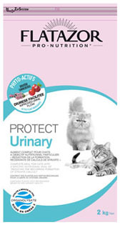 Сухой корм для взрослых кошек Flatazor Protect Urinary 400 гр, 2 кг