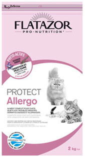 Сухой корм для взрослых кошек Flatazor Protect Allergo 400 гр, 2 кг