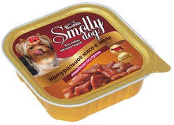 Консервы для взрослых собак Smolly Dog с говядиной 100 г