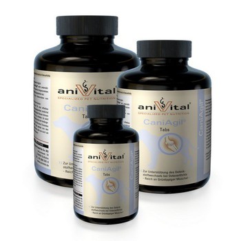 Комплекс добавок для взрослых собак Anivital Caniagil  для суставов и связок 140 г