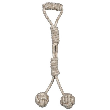 Игрушка для собак Trixie веревка с 2-мя узлами, 54 см