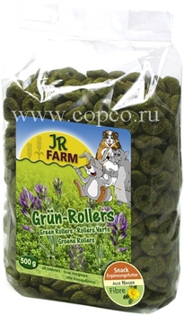 Лакомство для грызунов Jr Farm зеленые колечки, 500 г