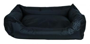 Лежак с бортиками Drago для собак, 60х50 см, нейлон, чёрный, Trixie