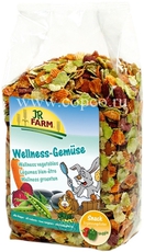 Лакомство для грызунов Jr Farm Wellness  овощные хлопья, 600 г
