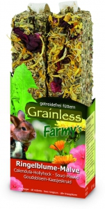 Лакомство для грызунов Jr Farm Grainless палочки беззерновые, с календулой и мальвой, 140 г
