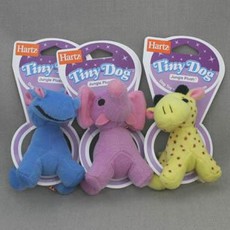 Игрушка для собак Hartz Tiny Dog Jungle Plush Dog Toy африканское животное, мягкое, маленькое