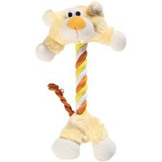 Игрушка для собак Hartz Tiny Dog Heads N Tails Dog Toy канат, мягкий, маленький