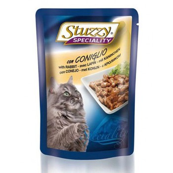 Консервированный корм для взрослых кошек Stuzzy Speciality с кроликом 100 г 24 шт 100 г