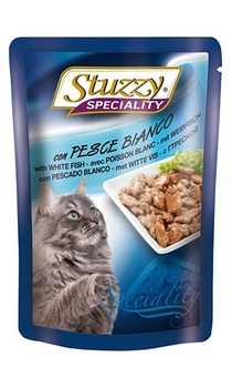 Консервированный корм для взрослых кошек Stuzzy Speciality с треской 100 г  24 шт 100 г
