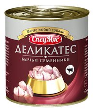 Консервы для взрослых собак Зоогурман СпецМяс Деликатес с бычьими семенниками