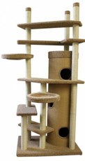 Комплекс для кошек Пушок Мурляша 90 х 70 см, с упором в потолок