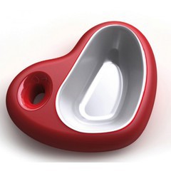 Миска для собак Georplast Mon-Amour Big, пластик, 750 мл