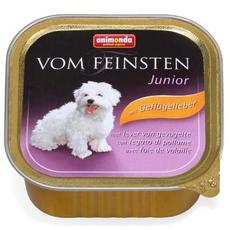 Консервы для щенков и юниоров Animonda Vom Feinsten Junior с печенью домашней птицы 150 г