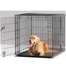 Переноска-клетка для собак Savic Dog Cottage черная, 50