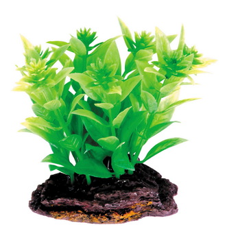 Искусственное растение в аквариум Dezzie 8 см, пластик, блистер