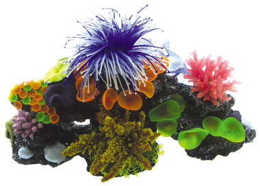 Искусственный коралл в аквариум Dezzie 38,5x22,5x11 см, пластик
