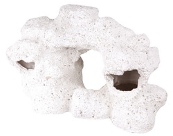 Аквадекор камень Dezzie Комета, 51 x 28 x 29,5 см, белый, пластик