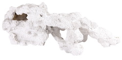 Аквадекор камень Dezzie Уран, 53 x 23 x 21 см, белый, пластик