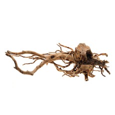 Коряга натуральная, ветвистая DRIFTWOOD XL. Длина коряги: 60 - 80 см