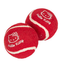 Игрушка для кошек Hello Kitty Twin Pack Tennis Balls набор из теннисных мячей