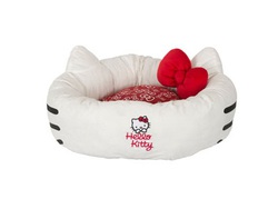 Кровать для кошек Hello Kitty Whisker Donut Bed , пончик с усами