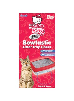 Подстилка под наполнитель для кошачьих туалетов Hello Kitty Cat Litter Liners