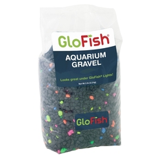 Грунт черный GloFish с флуоресцирующими гранулами, 2,268 кг