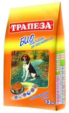 Сухой корм для пожилых собак старше 6 лет с умеренной физической нагрузкой Трапеза Био Баланс