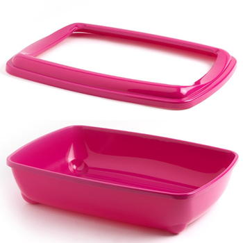 Лоток для кошек Moderna Arist-o-Tray с бортиком, 42 x 30.5 x 12 см