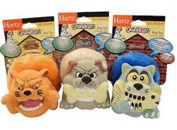 Игрушка для собак Hartz Grumblers Dog, 18х12х10 см