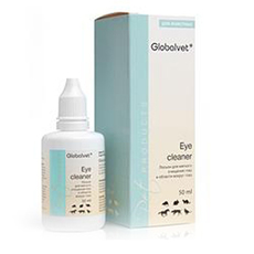 Лосьон для очищения глаз и вокруг глаз у собак и кошек Globalvet Eye cleaner, 50 мл