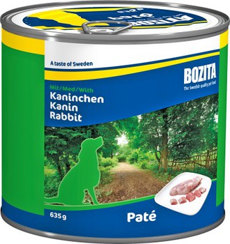 Консервы для взрослых собак Bozita  паштет с кроликом 635 г