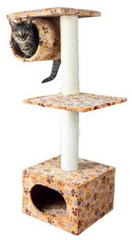 Когтеточка-домик для кошек Trixie 106 см, бежевый