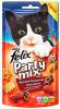 Лакомство для кошек Felix Party Mix Гриль Микс, со вкусами говядины, курицы и лосося, 60 г