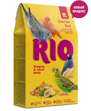 RIO Гурмэ корм для волнистых попугайчиков и мелких птиц 250гр