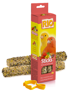 Палочки для канареек Rio с медом и полезными семенами