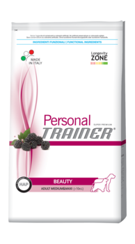 Сухой корм для взрослых собак cредних и крупных пород Trainer Personal Beauty Maxi красота и здоровье 3 кг, 12,5 кг