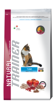 Сухой корм для взрослых кошек от 1 до 7 лет Trainer Natural Adult Tuna с мясом тунца 2 кг