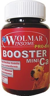 Wolmar Winsome Pro Bio Booster Ca Mini, витаминный комплекс для мелких пород собак, 180 таблеток