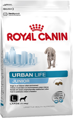 Сухой корм для щенков в возрасте от 2 до 12 мес Royal Canin Urban Life Junior L 3 кг, 9 кг